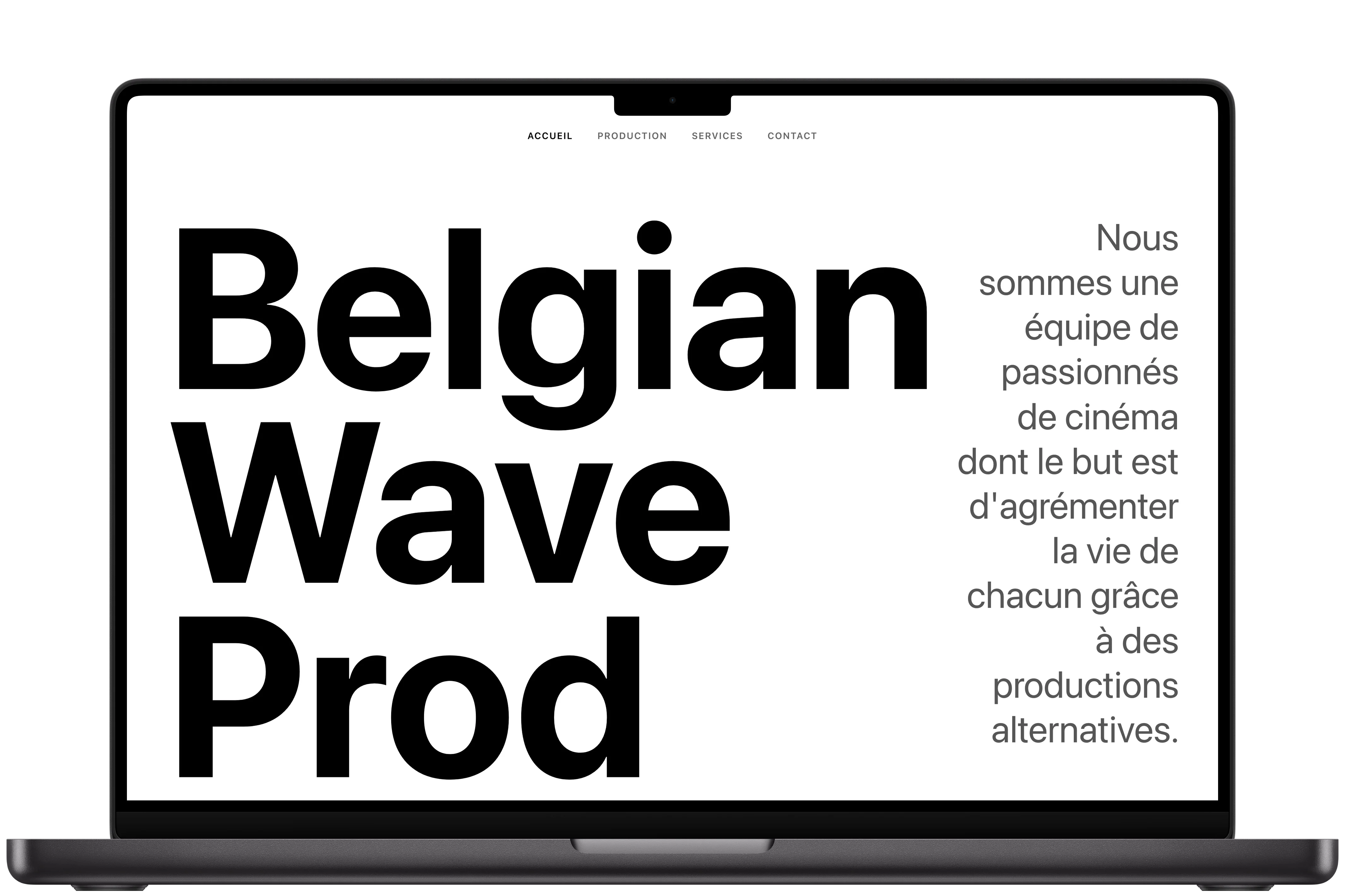 BWave Production sur MacBook Pro