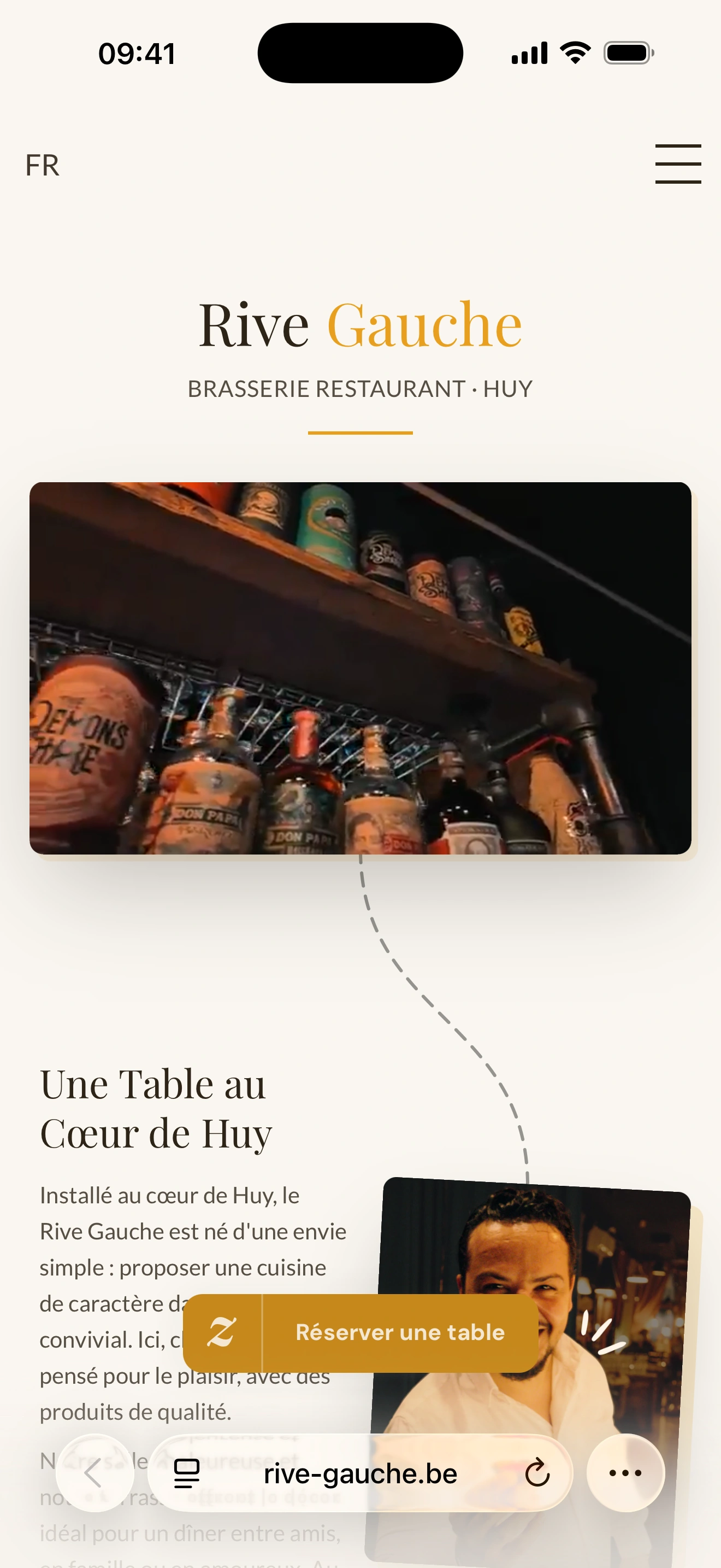 Rive Gauche sur iPhone
