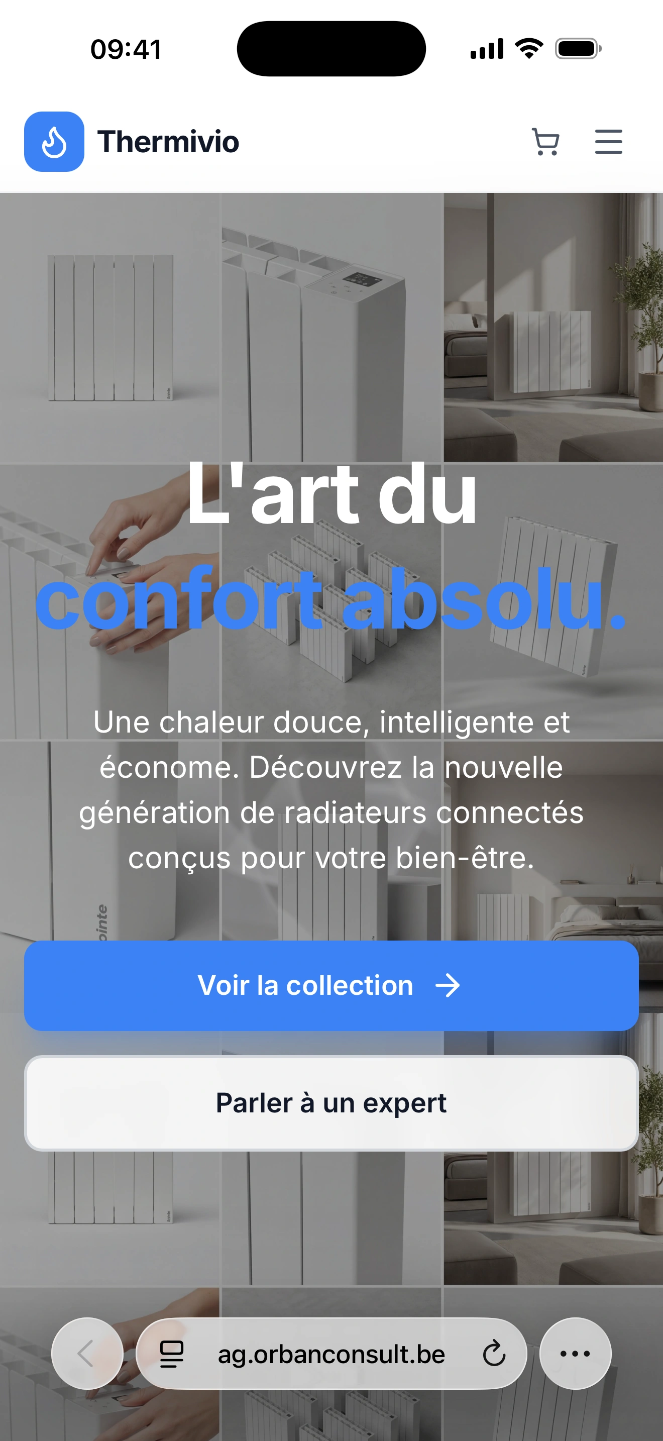 Thermivio sur iPhone