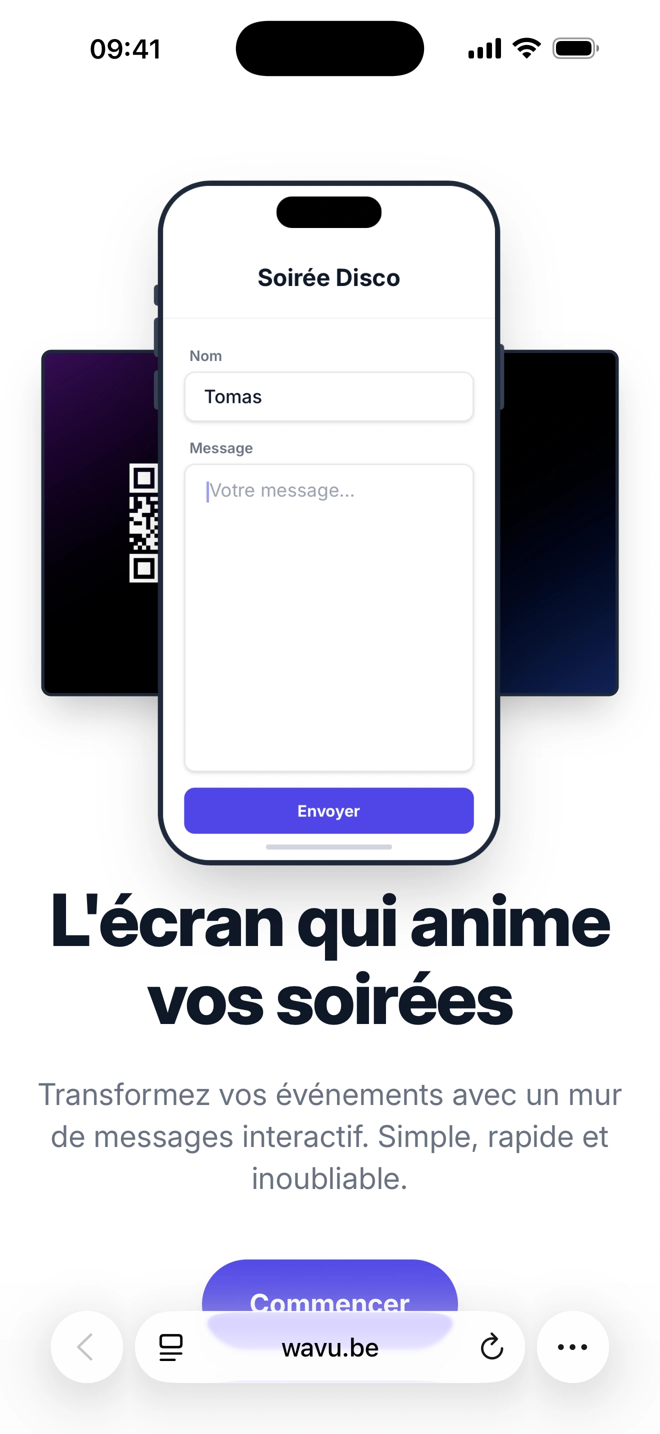 Wavu sur iPhone